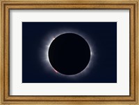 Total Solar Eclipse taken near Carberry, Manitoba, Canada Fine Art Print