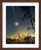 Solar Eclipse composite, Queensland, Australia I Fine Art Print
