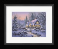 Winter's Blanket Wouldbie Cottage Fine Art Print