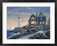 Lighthouse Overlook Framed Print