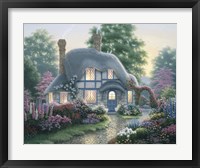 Twilight At Tilden Cottage Framed Print