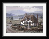 Country Cottage Framed Print
