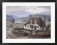 Country Cottage Framed Print