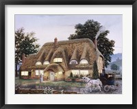 Country Social Framed Print