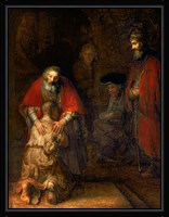 Return of the Prodigal Son, c.1668 Fine Art Print
