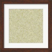 Sheer Romance Scroll II Fine Art Print