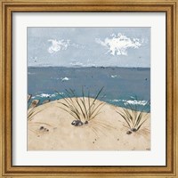 Beach Scene Triptych III Fine Art Print