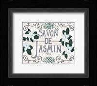 Vintage Soap Design II Framed Print