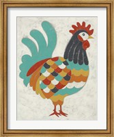 Country Chickens I Fine Art Print