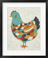 Country Chickens II Fine Art Print