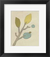 Simple Stems VI Framed Print