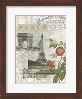 Visiting Paris Fine Art Print