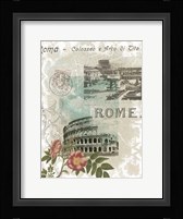 Visiting Rome Fine Art Print