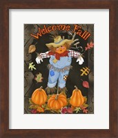 Fall Scarecrow I Fine Art Print