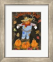 Fall Scarecrow I Fine Art Print