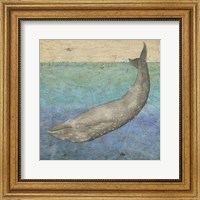 Diving Whale I Fine Art Print