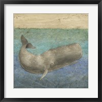 Diving Whale II Fine Art Print
