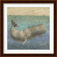 Diving Whale II Fine Art Print