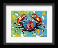 Seaside Crab I Framed Print
