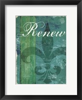 Renew - Unwind I Framed Print