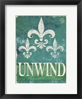 Renew - Unwind II Framed Print