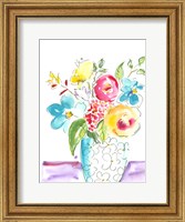 Flower Burst Vase I Fine Art Print