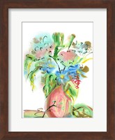 Flower Burst Vase II Fine Art Print