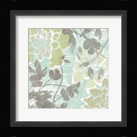 Dahlias & Petals II Framed Print