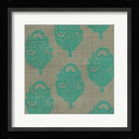 Paradise Paisley II Framed Print