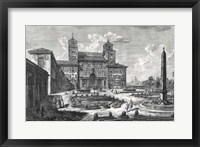 Veduta della Villa Medici Fine Art Print