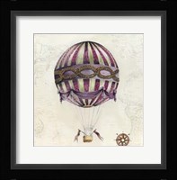 Vintage Hot Air Balloons I Fine Art Print