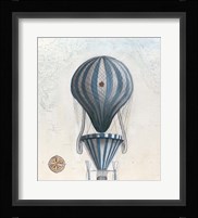 Vintage Hot Air Balloons IV Fine Art Print