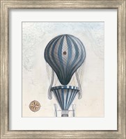 Vintage Hot Air Balloons IV Fine Art Print