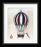 Vintage Hot Air Balloons VI Fine Art Print