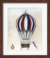 Vintage Hot Air Balloons VI Fine Art Print