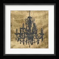 Gilt Chandelier VII Fine Art Print