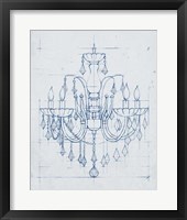 Chandelier Draft I Fine Art Print