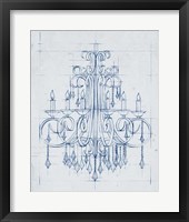 Chandelier Draft II Fine Art Print