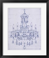 Chandelier Draft III Fine Art Print
