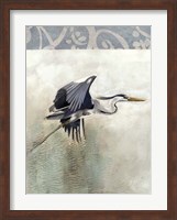 Waterbirds in Mist III Fine Art Print