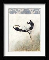 Waterbirds in Mist IV Fine Art Print