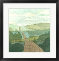 Countryside Collage II Framed Print