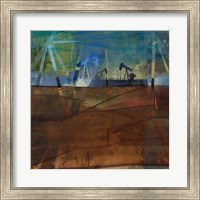 Oil Rig Abstraction II Fine Art Print