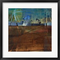 Oil Rig Abstraction II Fine Art Print