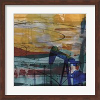 Oil Rig Abstract Fine Art Print