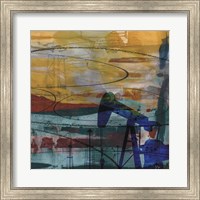 Oil Rig Abstract Fine Art Print