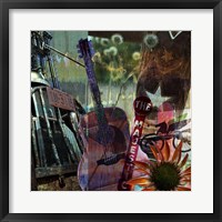 Guitar Collage Fine Art Print