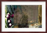 Texas Cactus Collage Fine Art Print