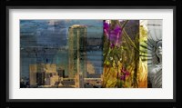 Fort Worth Collage II Framed Print