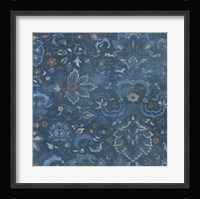 Aged Indigo IV Framed Print